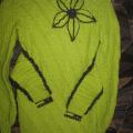moteriskas megztinis su dirzu