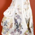 EiliuotaVILNA - lininis sijonas puoštas augaliniais motyvais "pieva"