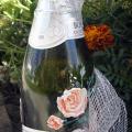 vidosgalerija - Dekoruotas butelaitis "Rožės "