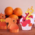 AkacijuAleja - Vaikų gimtadienio dekoracijos Voveriukai