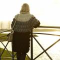 VILIJA - megztas paltas iš angoros