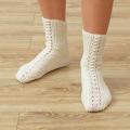 Virbaliukas - Baltos jaukios kojinytės (Nr.2)