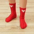 Virbaliukas - Raudonos kojinytės su širdele