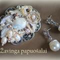 zavinga - Gėlavandenių perlų komplektas