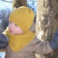 beloved - Pavasarinė kepurė ir šalikėlis berniukui