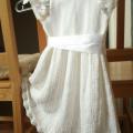 editukas-tukas - Balta puošni suknelė