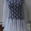 Ligvita - Megzta vestuvine suknele