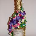 zoriana - dekoruotas butelis
