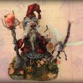DwarvenSoul - Nertas peliukas - kolekcinis žaislas - Slaptasis nykštukas Burtininkas ir Laumės Žirgas