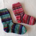 Knitfinity - Smagios spalvotos kojinės