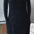 Ligvita - Megzta juoda suknele