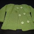 Megztas megztinis - žalias