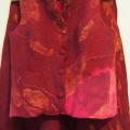 SiJa - Veltas sijonas ir liemenė su apykakle