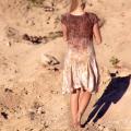 Velta suknelė "Dykumos smėlis"