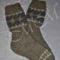 Vilnonės kojinės "Bangos"