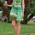fancycolor - Velta suknelė "Žali kerai"