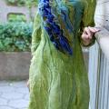 fancycolor - Velta suknelė "Žaliai melsva banga"