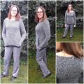 Knitfinity - Pilkas megztinis