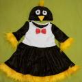 Pingvinukės karnavalinis kostiumas