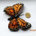 Veltas drugelis " Monarchas"