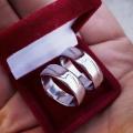 Vestuviniai žiedai, nerūdijančio plieno