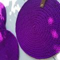 zhaki - Nerti stalo padėkliukai violetiniai