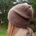 Alpakos-šilko kepurė