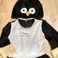 baltabalta - Vaikiškas karnavalinis pingvinukės kostiumas mergaitei