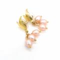 Gelavandenių perlų auskarai