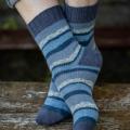 Knitfinity - Melsvos kojinės