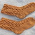Knitfinity - Persikinės kojinės