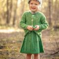 Knitfinity - Pumpurėlių kostiumėlis Žalias