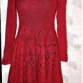 Knitfinity - Raudona suknelė 2