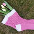 Knitfinity - Rožinės kojinės