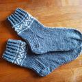 Knitfinity - Vyriškos vilnonės kojinės