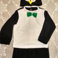 Pingvino, pingvinuko karnavalinis kostiumas