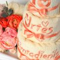 Tortas iš rankšluosčių - Aštuonioliktam gimtadieniui
