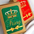 Urtestekstile - King / Queen - siuvinėti rankšluosčiai