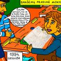 Vienaturčio mokykliniai prisiminimai iš Bakšėnų pradinės mokyklos lankymo metų 47