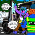 Vienaturtis - Batuotui Katinui kelią į miestą pastojo korumpuotas policininkas
