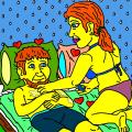 Vienaturtis - Džefersonas ir Tėja Puipinai su erotiniu masažu namuose švenčia Valentino dieną