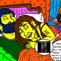 Vienaturtis - Panevėžiečiai Luna ir Tomas Dragonai vakare, lovoje migdosi su "Depeche mode" muzika