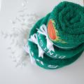 Žalia - Balta!!! Tortas iš rankšluosčių - Krepšinio fanui