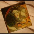amber - Padėkliukas su Klimto motyvais