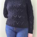 IrenosDarbai - Juodas megztinis