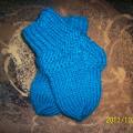Mėlynos kojinytės naujagimiui