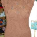 Pagundele - rudas megztinis